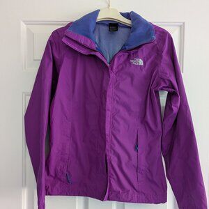 The North Face Breathable Rain Jacket - Size XS - Berry Pink
